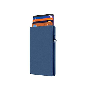 Musthavz MagSlider Magnetic Card Wallet holder,titanium blue