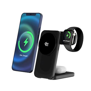 Musthavz MagTrio Pro Standing Wireless Charger Qi2.2